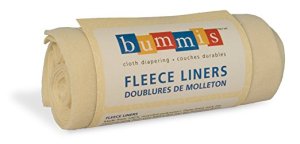 Bummis fleece liners roll pack of five flannel liners for cloth diapering