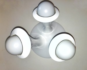 Book Glo nightlight with removable balls as seen from above