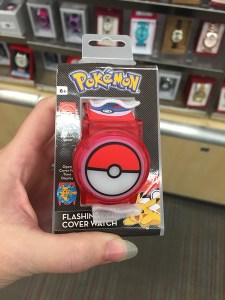 Pokeman watch held up in store