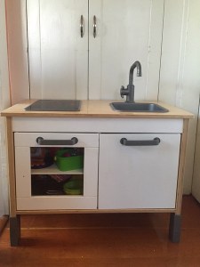 IKEA Duktig play kitchen without top hutch portion