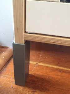 Ikea Duktig play kitchen adjustable plastic leg