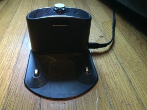 Charging base station for Roomba robotic vacuum