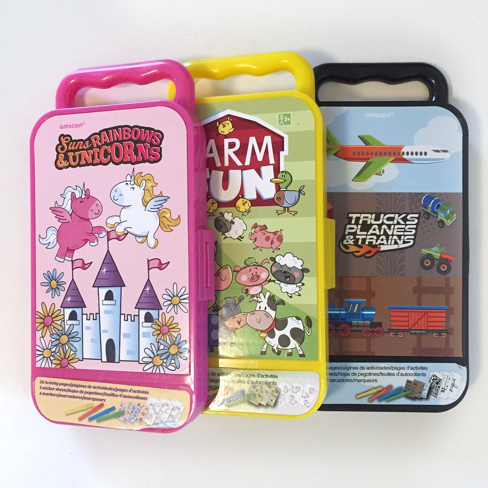 Amscan Travel Coloring&nbsp;Kits