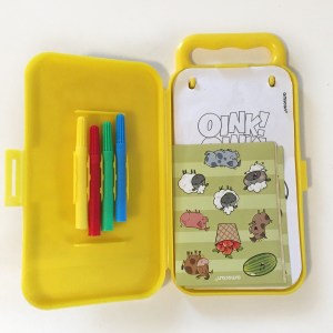 Amscan activity kit in Farm Fun with four tiny markers stickers and coloring sheets