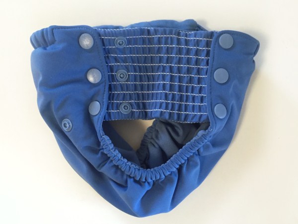 Side view of Grovia my choice trainer pants for potty training