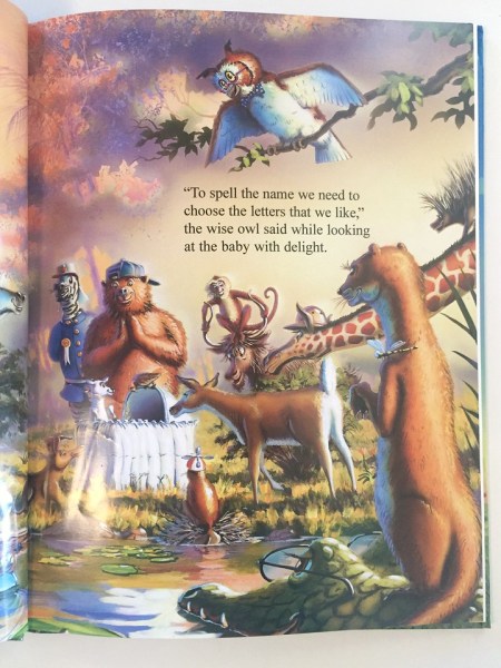 Beginning of My Very Own Name personalized book