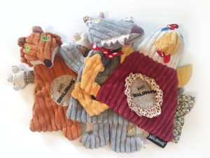 Deglingos baby blanket flat infant cuddle toys stuffed animals