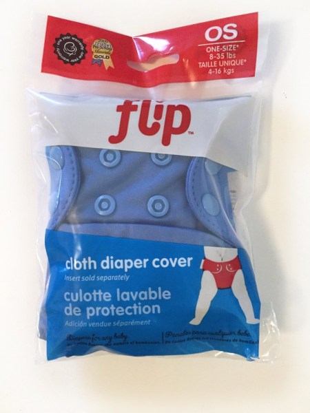 Flip diaper cover inside clear bag packaging brand new