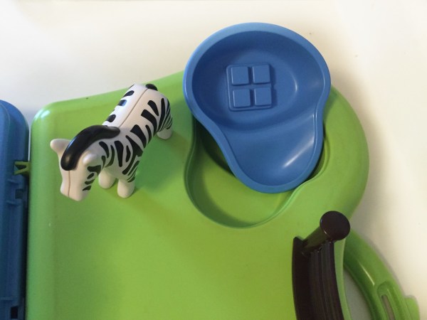 Removable pool from playmobil zoo take along play set