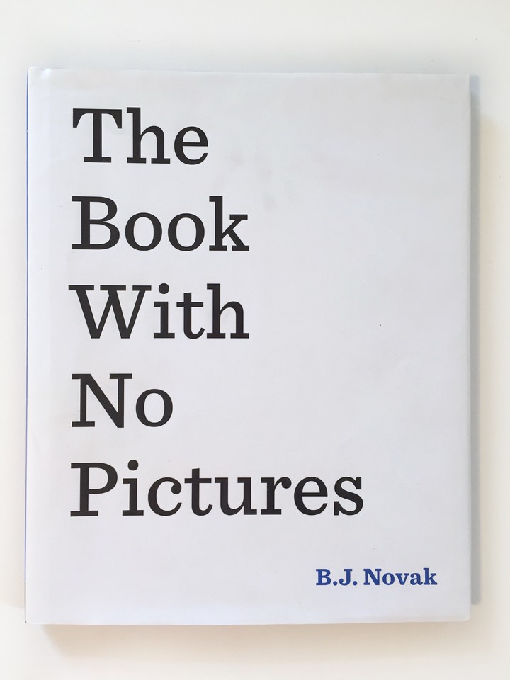 The Book With No Pictures cover by B.J. Novak