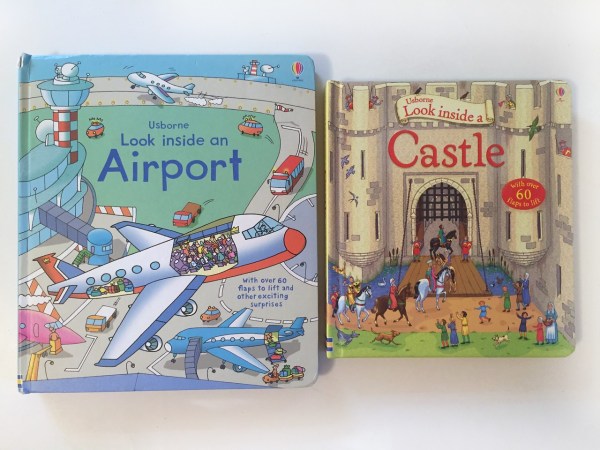 Look Inside an Airport next to Look Inside a Castle