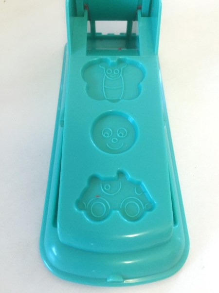 Play-Doh Fun factory press machine shown open