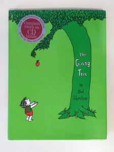 The Giving Tree 40th Anniversary edition with audio CD read by Shel Silverstein