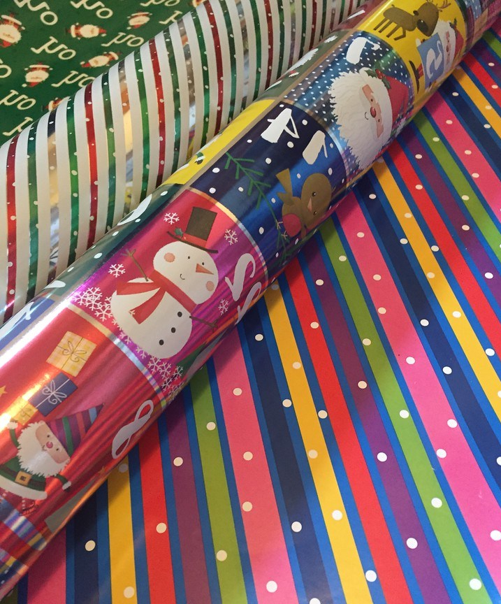 Reversible Wrapping Paper