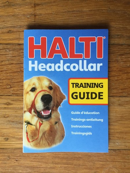 Halti Head Collar training guide and instructions