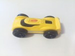 Nerf Nitro foam car yellow with black wheels