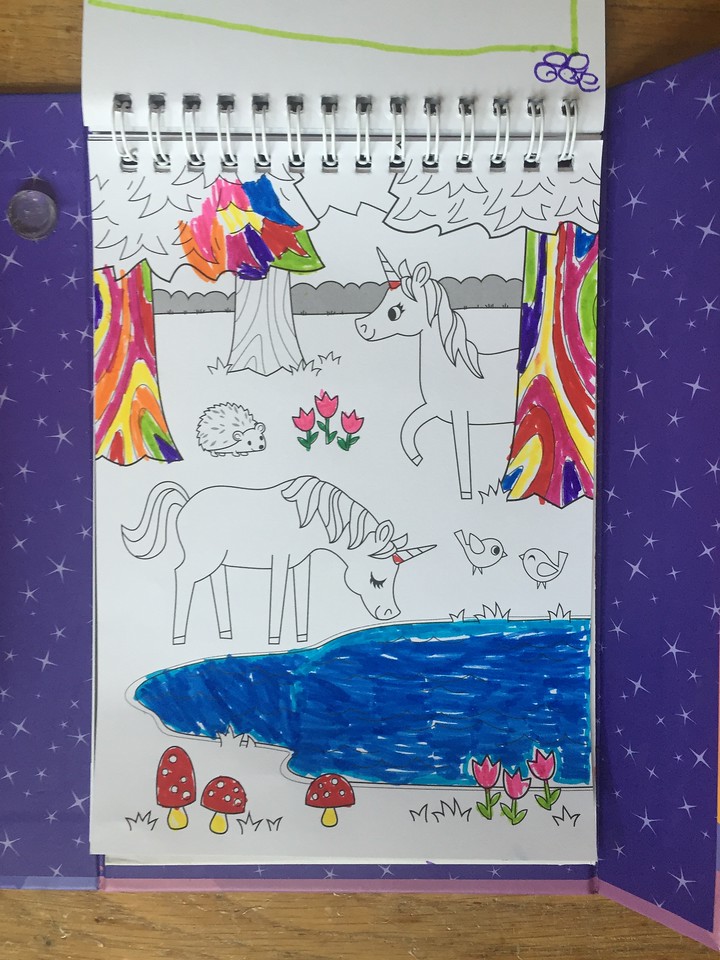 Unicorn Magic Colouring&nbsp;Set