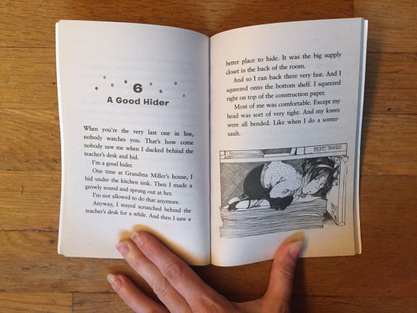 Chapter 6 of the first Junie B Jones and the Stupid Smelly Bus book by Barbara Park