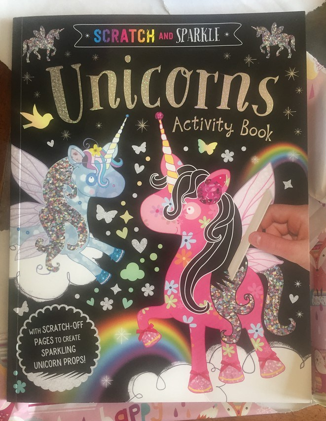 Unicorn Scratch Art Activity&nbsp;Book