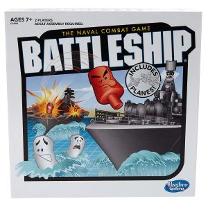 Battleship Game naval combat game box from Amazon