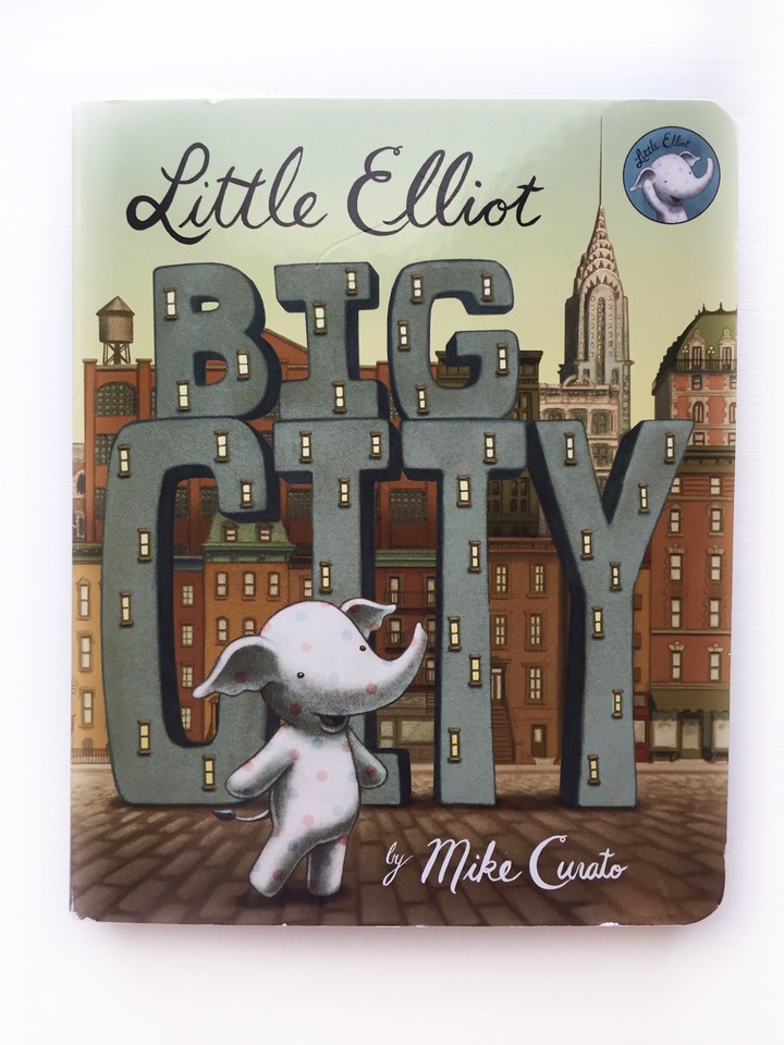 Little Elliot Board Book