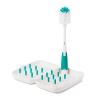 OXO Tot On-the-Go bottle drying rack with brush and stand