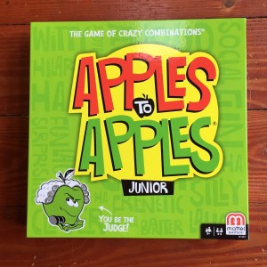 Apples to Apples Junior card game for kids and adults