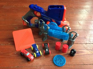 Nerf Chaos Fury foam car blaster and launcher