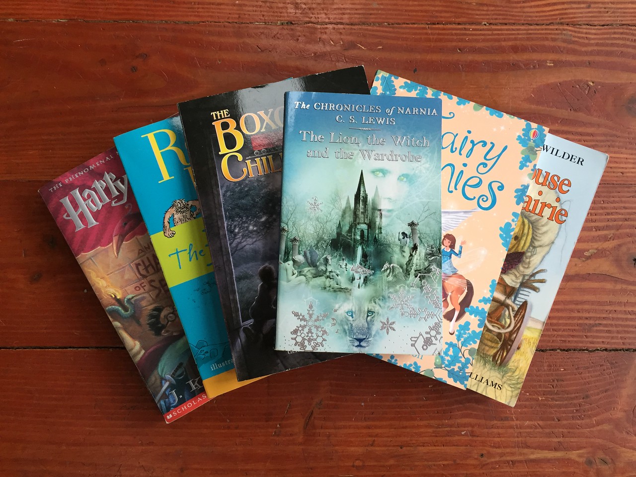 Best chapter books for older kids reading series young readers Narnia Boxcar Children Roald Dahl Fairy Ponies Little House on the Prairie Harry Potter