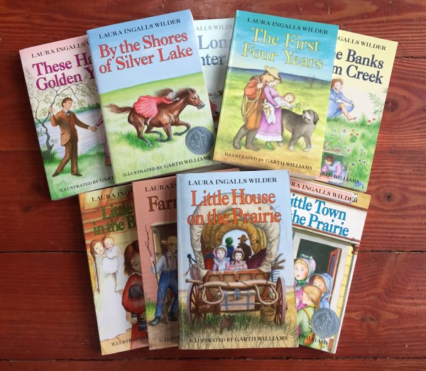 Little House on the Prairie nine book series by Laura Ingalls Wilder