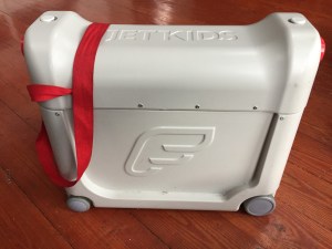 JetKids BedBox wheeled suitcase ride on for kids