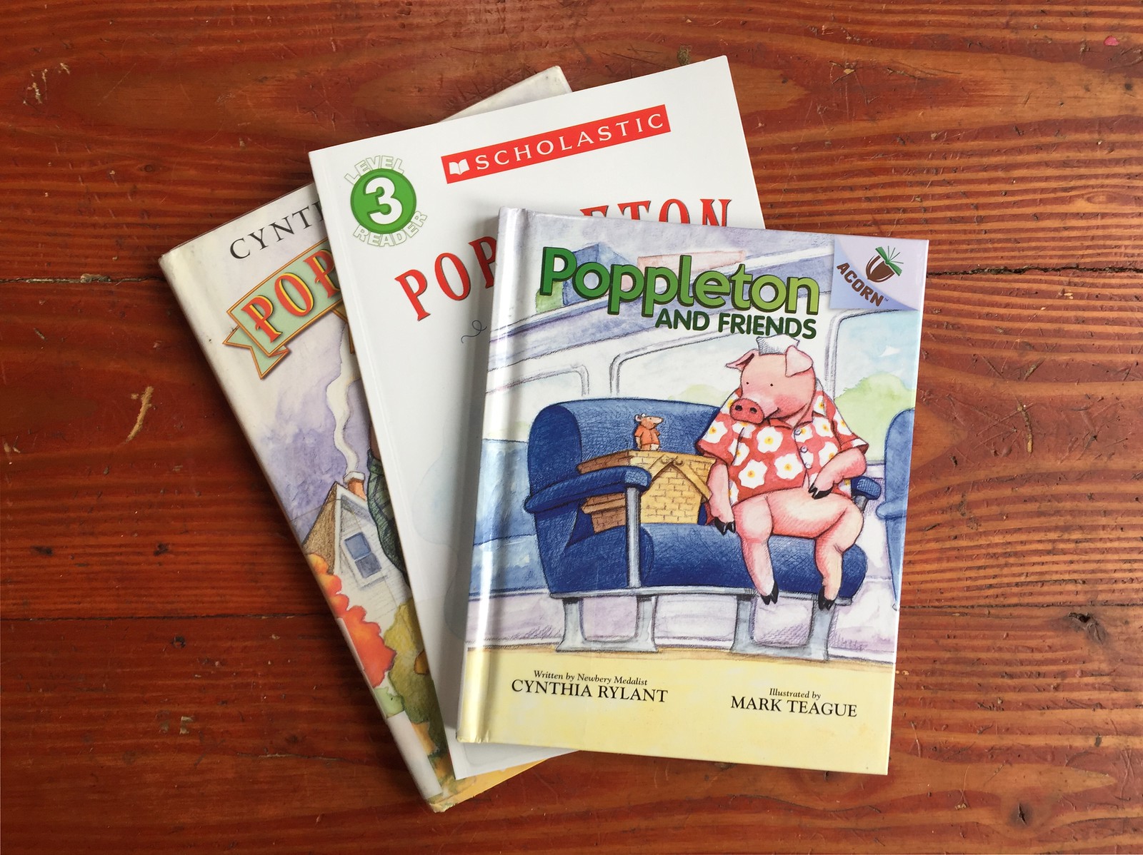 Poppleton books by Cynthia Rylant for beginning early readers