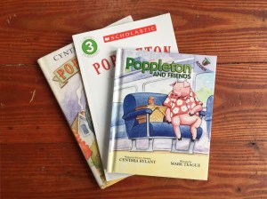 Poppleton books by Cynthia Rylant for beginning early readers