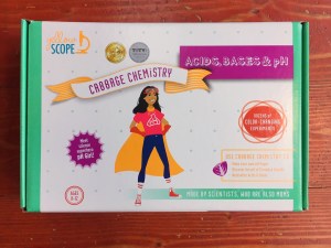 Cabbage Chemistry Acids Bases pH set Yellow Scope STEM toys for girls science experiment