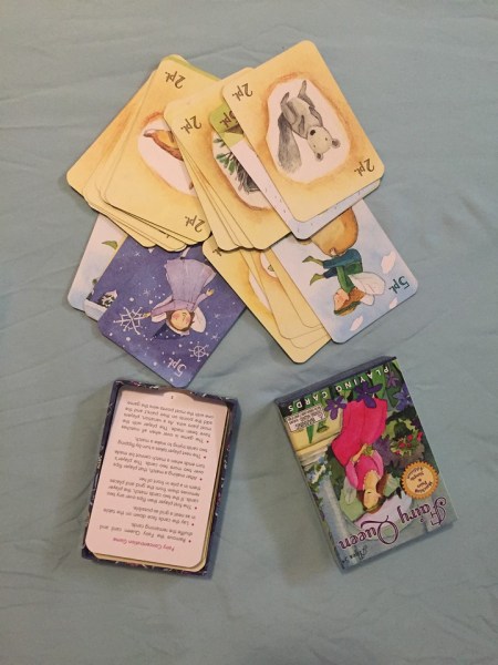 Fairy Queen card game with cards instructions and box