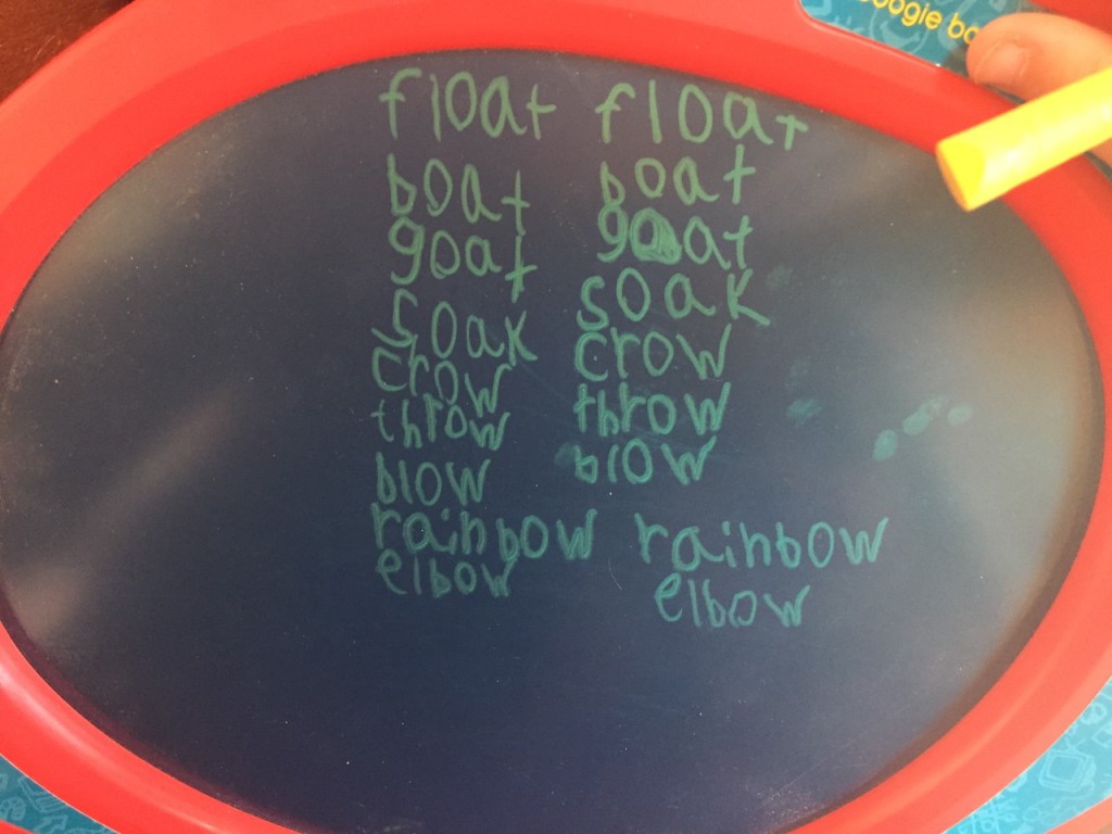 Boogie Board Spelling