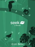 Seek app homescreen by iNaturalist nature identify plants and animals app for kids