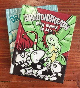 Dragonbreath books by Ursula Vernon When Fairies Go Bad and The Frozen Menace