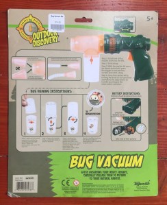 Toysmith Outdoor Discovery Bug Vacuum packaging contents