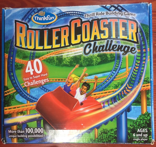 Roller Coaster Challenge logic puzzle game for kids