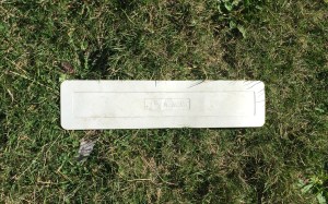 Franklin Sports throw down baseball bases pitcher's strip on grassy field