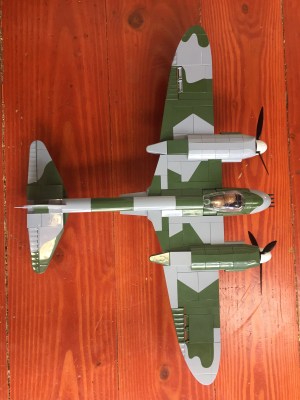 COBI Historical Collection De Havilland building brick set toy assembled 