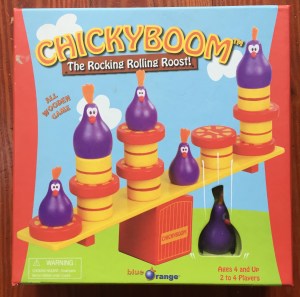 ChickyBoom balancing game for young kids in box