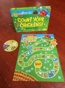 Count Your Chickens cooperative board game for young kids toddlers preschoolers by Peaceable Kingdom