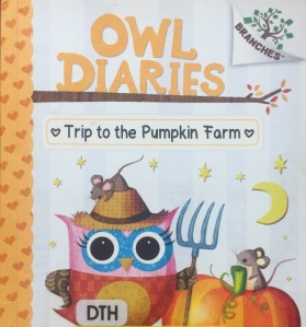 Owl Diaries by Rebecca Elliott Trip to the Pumpkin Farm book number eleven 11