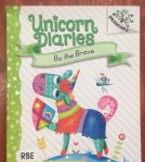 Bo the Brave Unicorn Diaries book cover by Rebecca Elliott