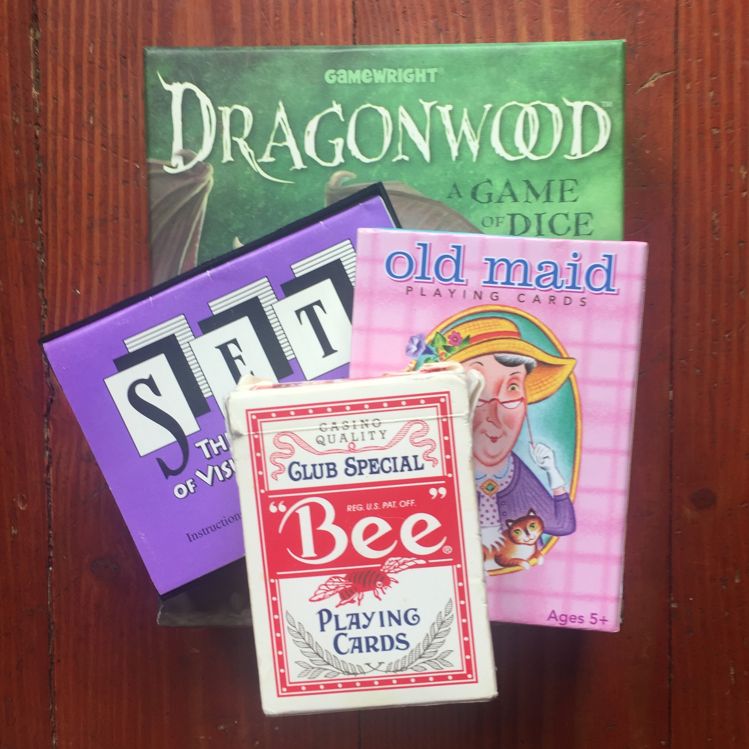 card games for kids Dragonwood Set Old Maid and
