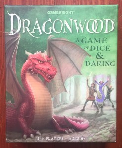 Dragonwood card game for kids in box