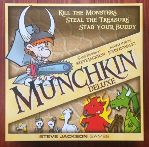 Munchkin board game in box