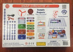 Snap Circuits Jr box contents